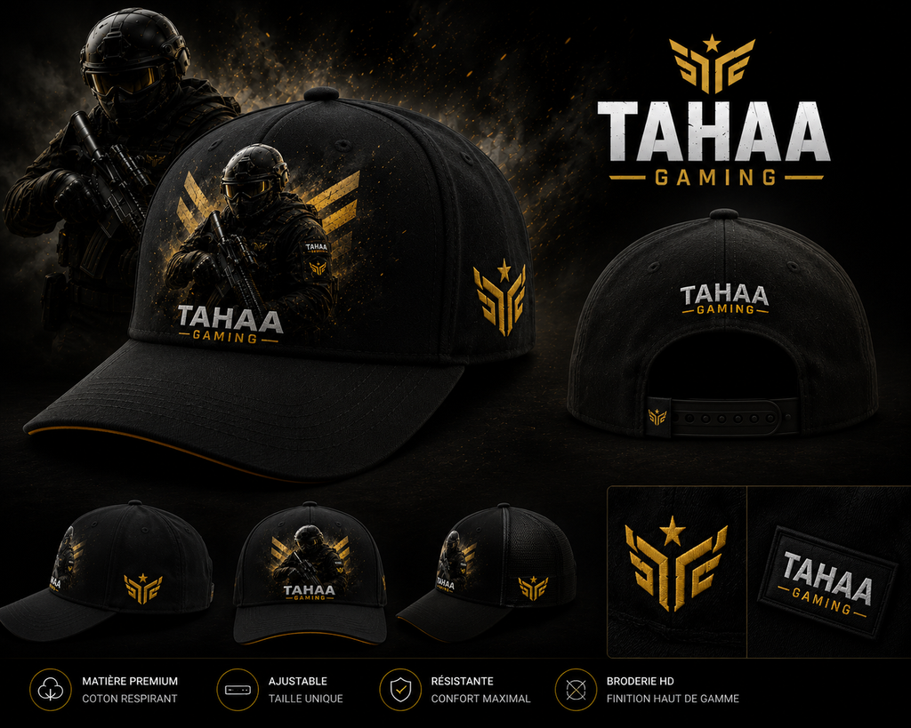 Casquette Gaming TAHAA